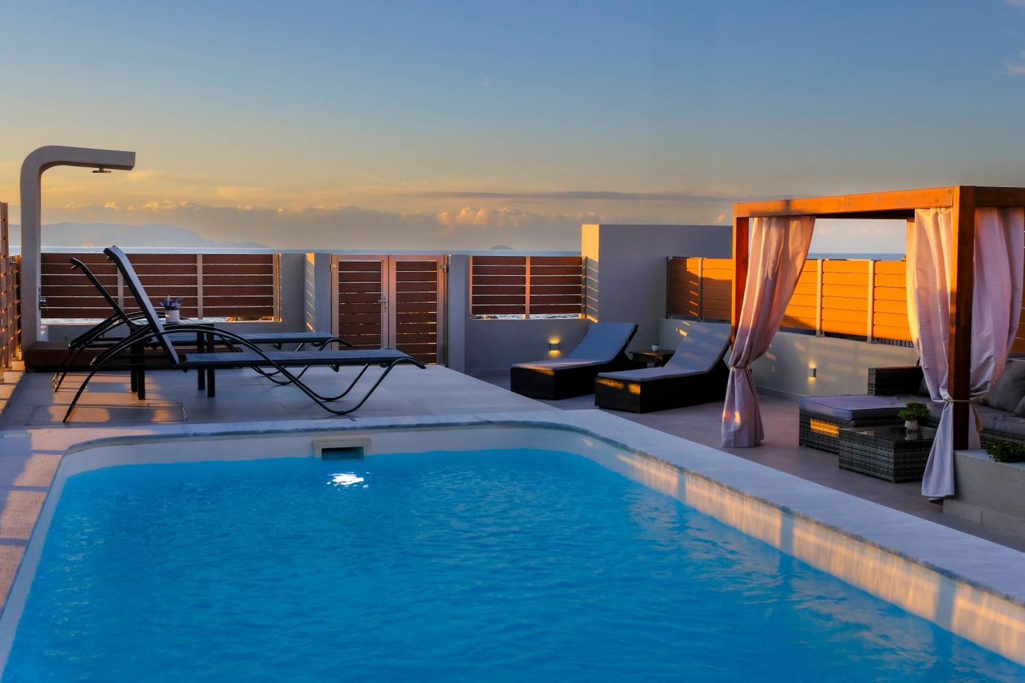 Blue Velvet Coast Luxury Villas Kokkini Hani Extérieur photo